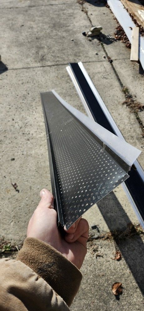 5 & 6 Inch Gutter Clean Gutter Guards 7.5ft Sections
