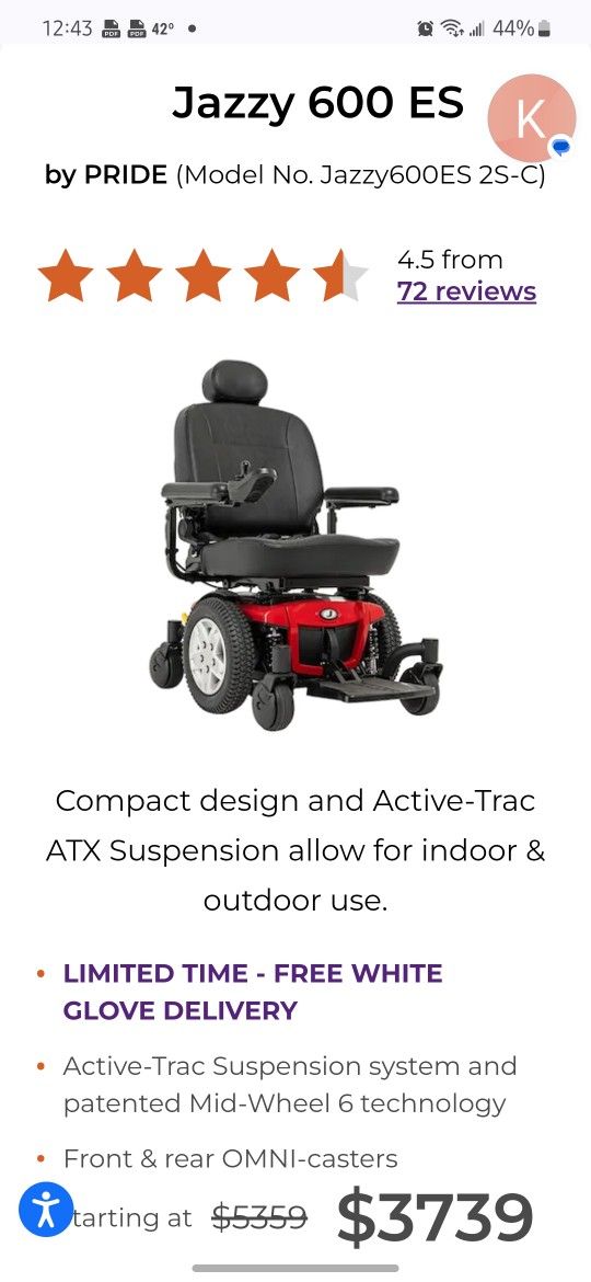 Mobility Chair