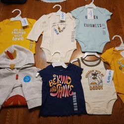 Brand New Carter's Baby Clothing NWT