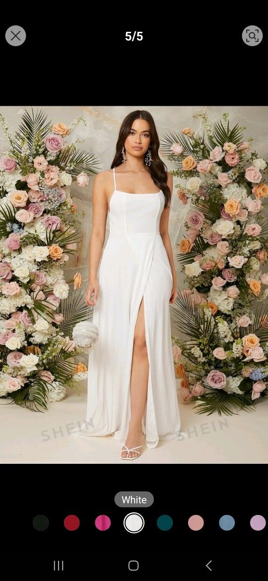 White Sun Dress (Shein)