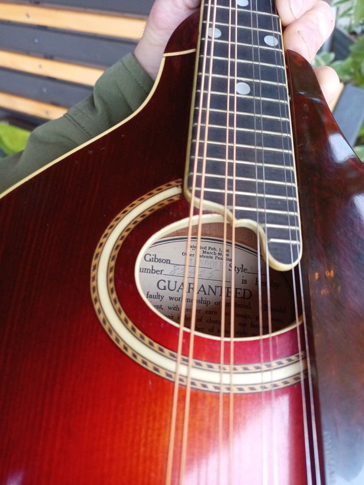 Vintage 1925 The Gibson Mandolin 