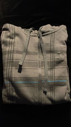 Ocean pacific Men’s Grey and Blue Jacket