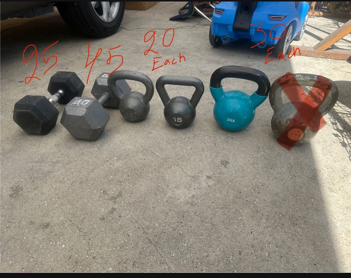 Weights / Pesas