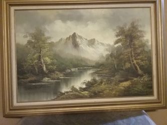 MOUNTAIN PAINTING