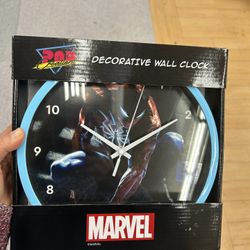 NWT Marvel Decorative Wall Clock