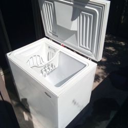 Spacious White Chest Freezer