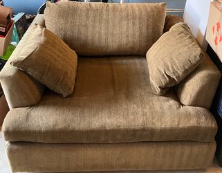 GREEN GOOSE DOWN LOUNGE CHAIR