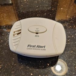 Fire Alert Carbon Monoxide Detector 