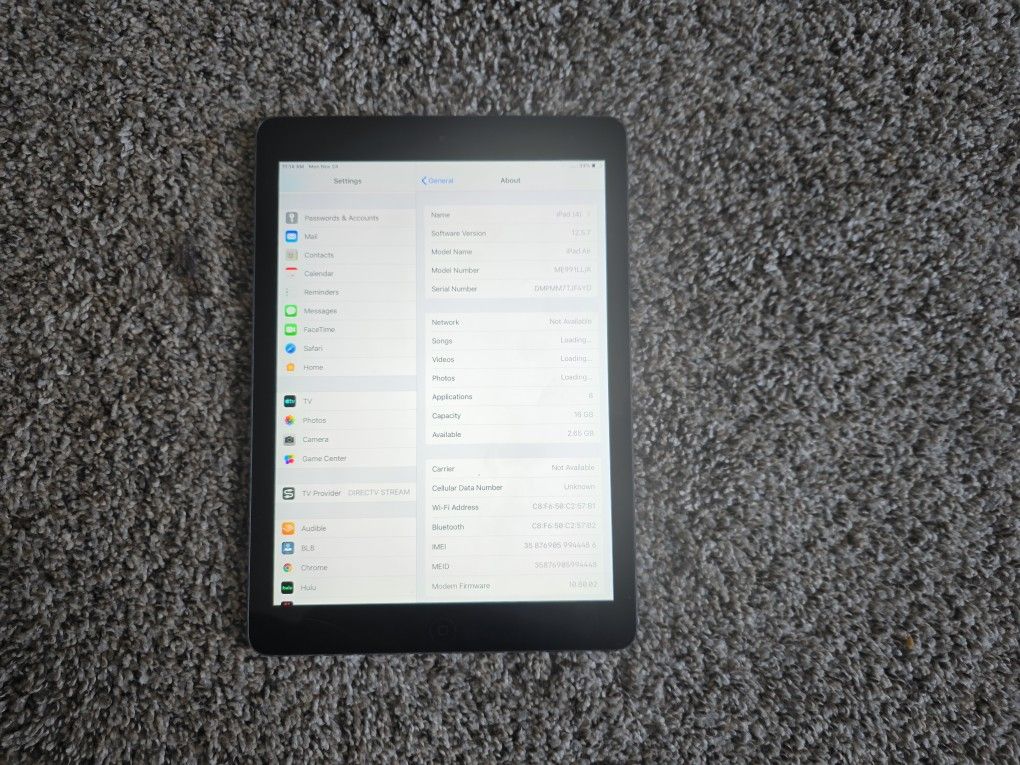 Ipad Air 3 Wifi  16GB