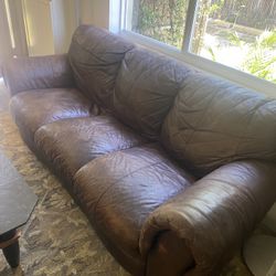 Leather Couch
