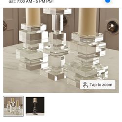 Greyson Living Pillar Candle Holders