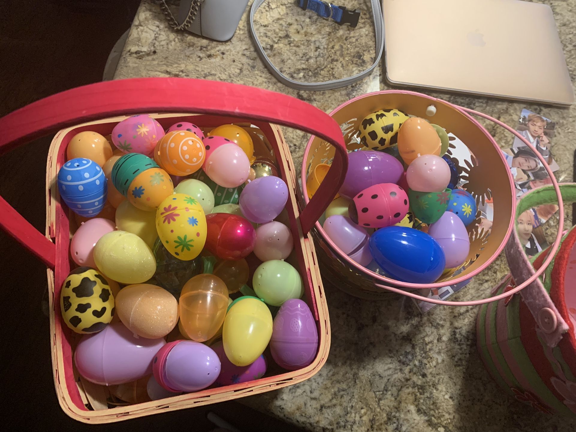 Easter Egg And Basket