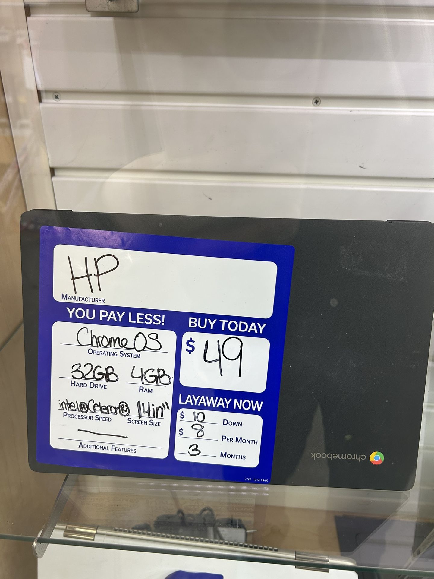 HP Chromebook Laptop