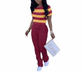 YELLOW & RED | | CASUAL TWO PIECE