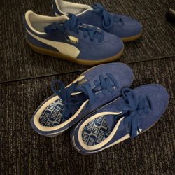 Puma Palermo Blue, Size 6 in women’s, Brand new.