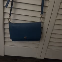 Small blue Mk bag