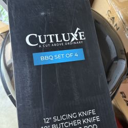 Cutluxe Artisan Series BBQ Knife Set of 4