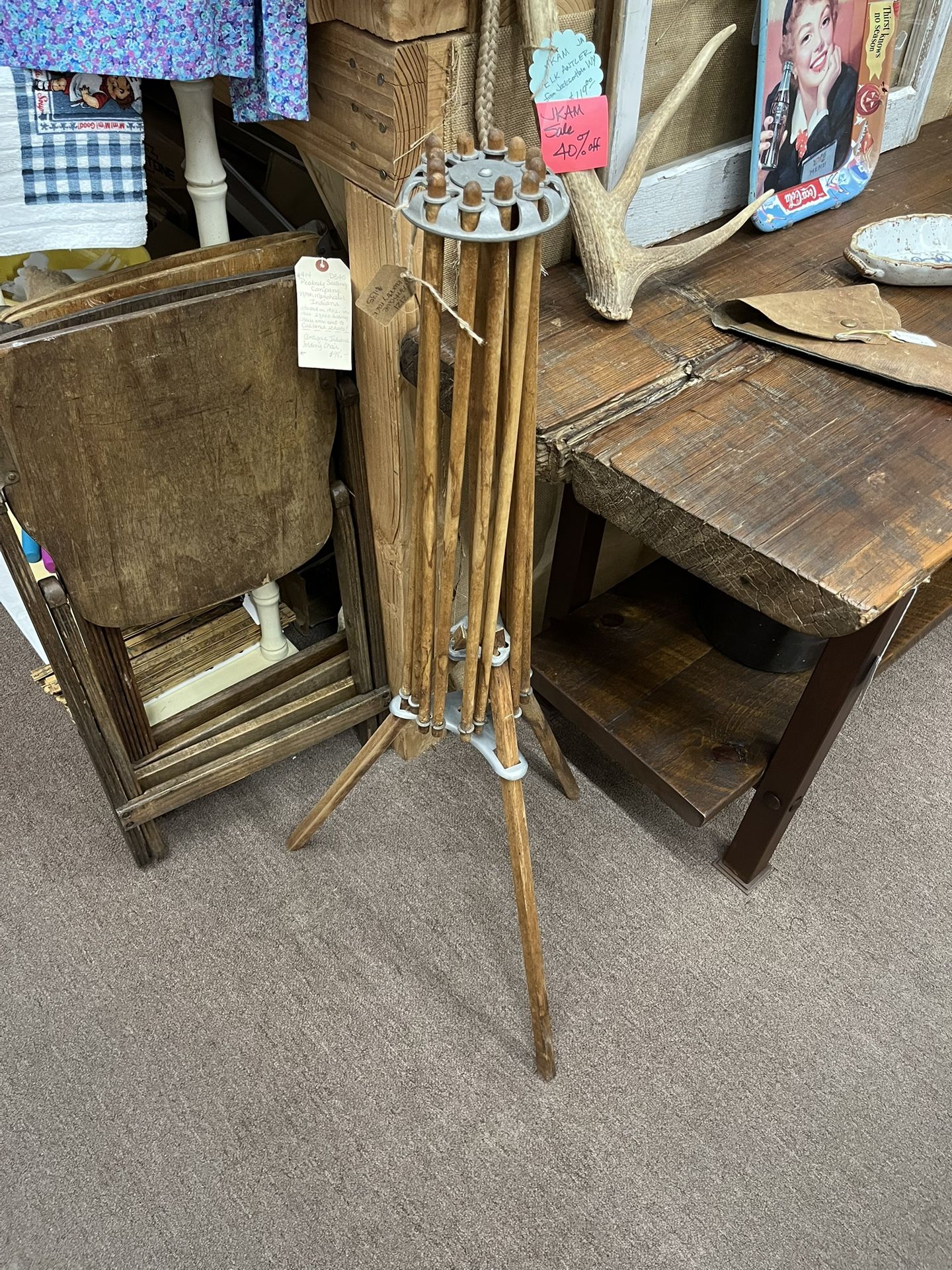 Antique Laundry Rack