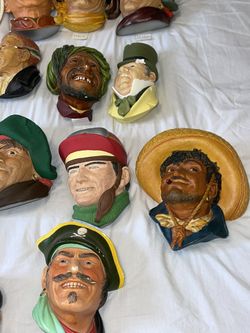 Assorted BOSSON Heads & Plates 