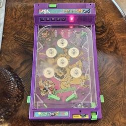 Goosebumps Table Top Electronic Pinball Machine 1996 / Collectible / Rare / Slappy Ventriloquists Dummy / Toy / Games / Collector / HTF / Unique 