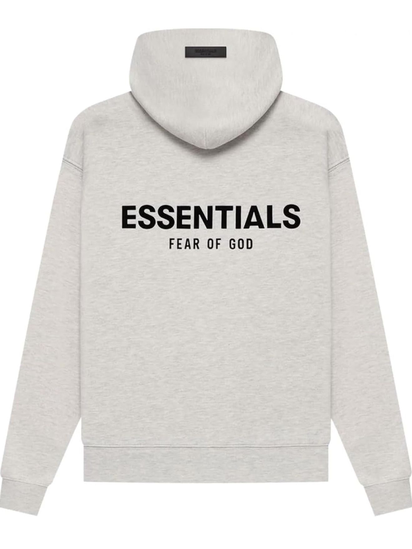 Essentials Fear of God SS22 Light Oatmeal Hoodie XS S m L XL