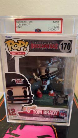 Tom Brady PSA9 Funko Pop