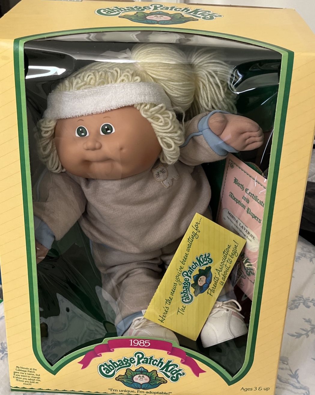 Vintage 1980s Cabbage Patch Kid – One Ponytail – Rare