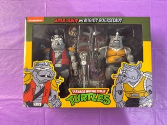 NECA Robot Bebop and Rocksteady