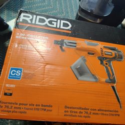 Ridgid 3 in collated screwdriver