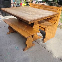 DINNING TABLE WITH STORAGE 