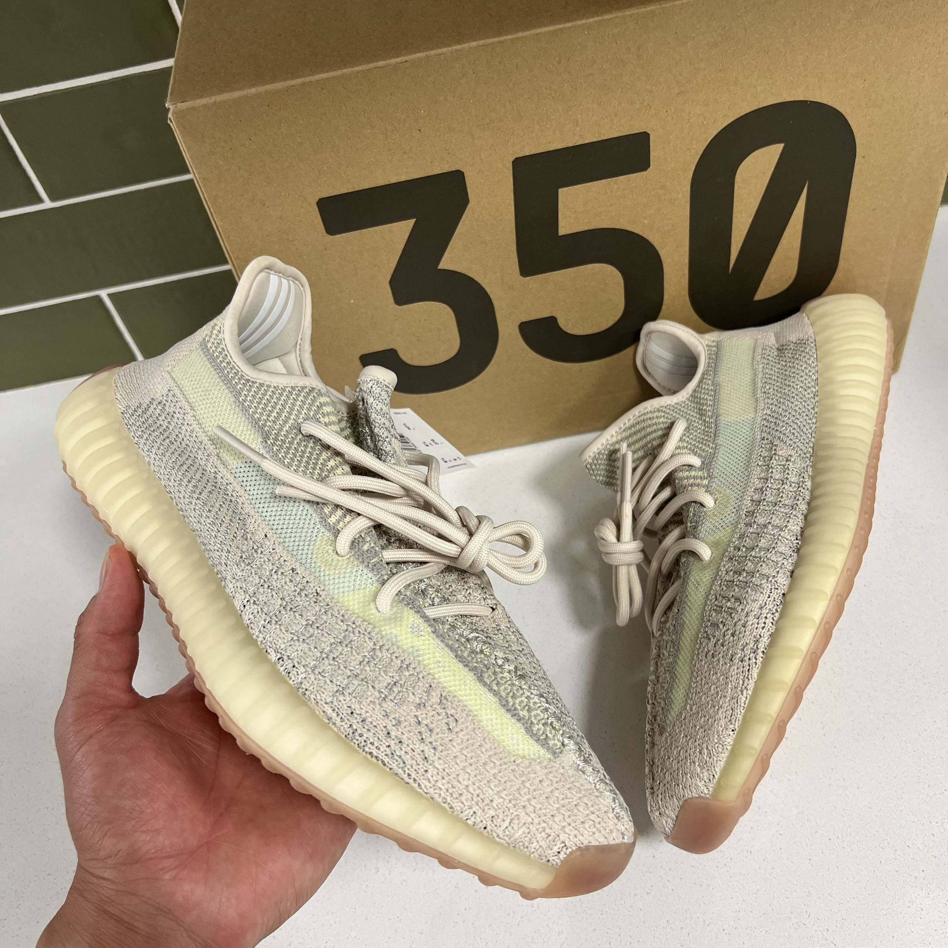 Adidas Yeezy 350 Boost Citrin “Reflective” Brand New Size 9