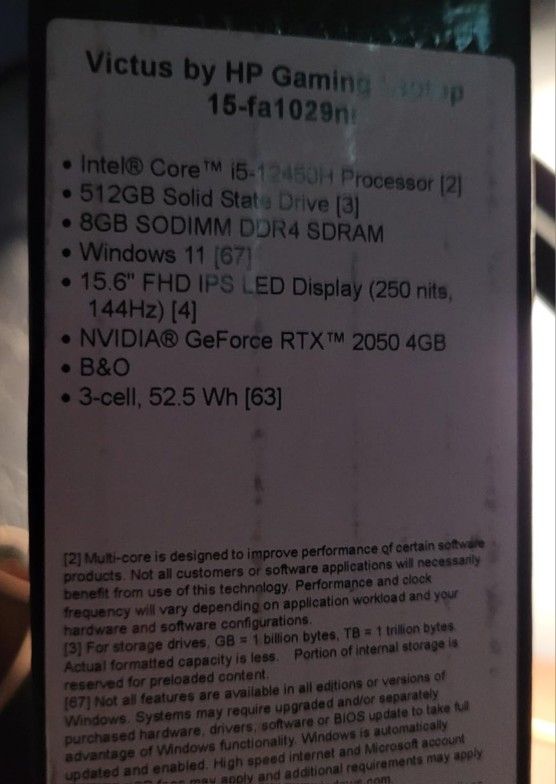 Victus Gaming Laptop (2024)