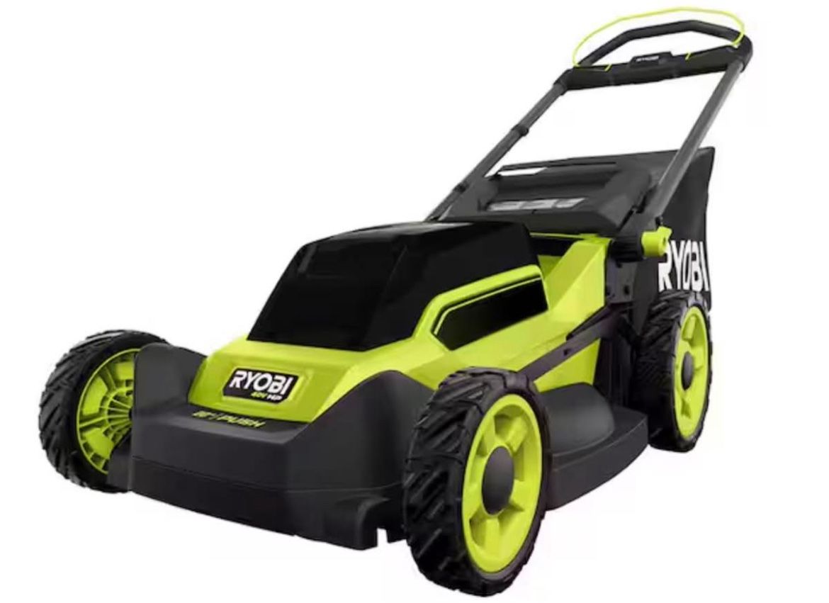 Ryobi Lawn Mower And Leaf Blower