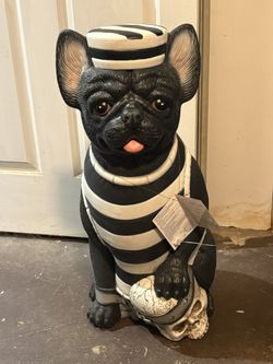 New Home Depot Frenchie Halloween Blowmold