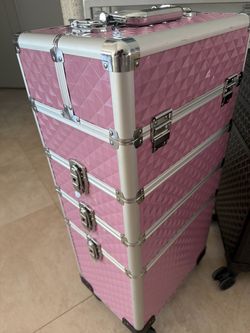 Makeup/ nail rolling bag
