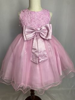 New! Girls Pretty in Pink Party Dress 💖
