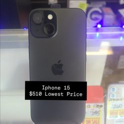 iPhone 15, 128gb Unlocked Excellent Condition 