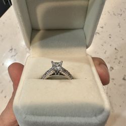 Jared - 1 Carat Princess Cut Engagement Ring