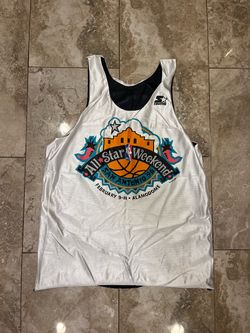 Rare NBA All Star Game Weekend Starter Jersey 1996 San Antonio Reversible Sz 48