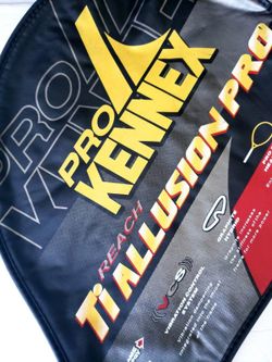 Vintage Pro Kennex  Reach Ti Allusion Pro Tennis Racquet Cover 20x12"