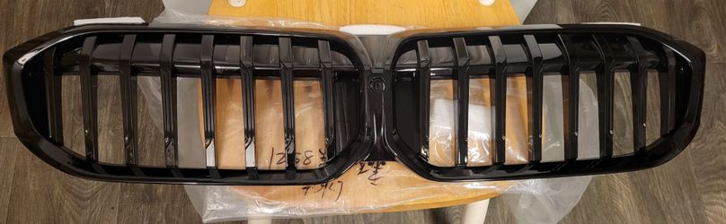 BMW black Single line Grill  w/ Camera hole G20 G21 G28 3-Ser NEW