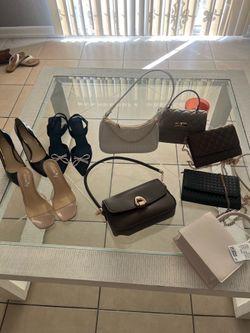 Shoes and purse