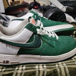 Green Nike Air Force 1