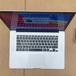 Apple MacBook Pro 15 Inch Screen Displays 2014 Laptop PC Computer macOS Big Sur 2.2 GHz Quad Core Intel I7 Processor 16GB RAM Wifi Bluetooth Internet