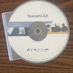 Proxim Tsunami.GX Software & Documentation CD – Dec 2005 – Original
