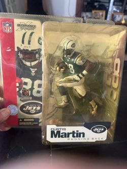 2002 Curtis Martin figurine McFarlane sports