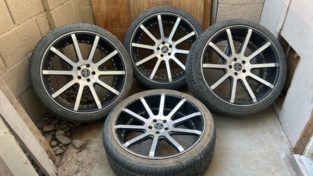 Rims and tires