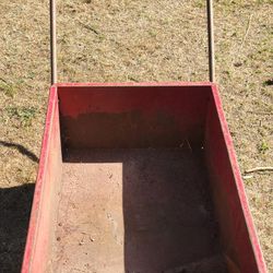 Vintage Lawnmaster Wheelbarrow Cart