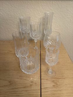 42-Piece Lenox Crystal Glassware Collection – 7 Styles – Service for 6