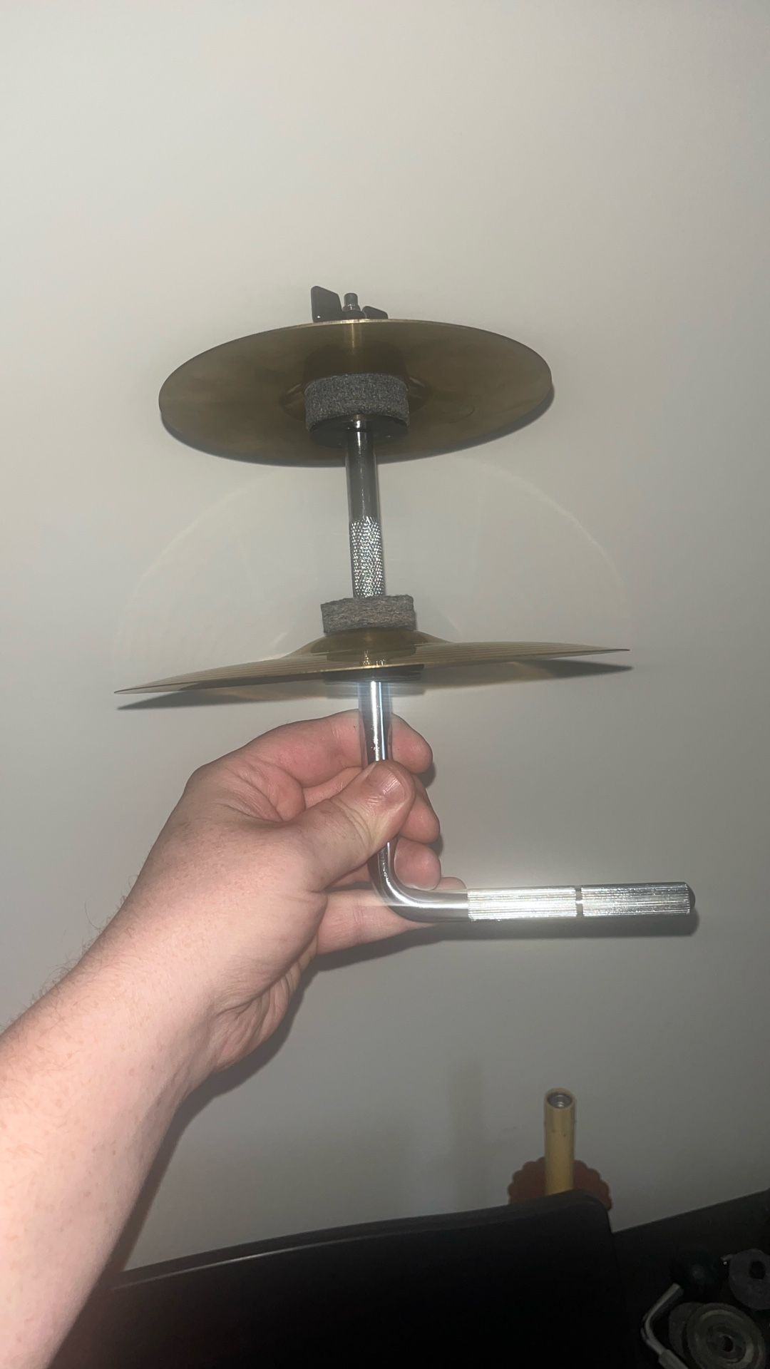 Several Cymbal Stackers, Also Any Possible Hardware That Is Crucial For A Drummer